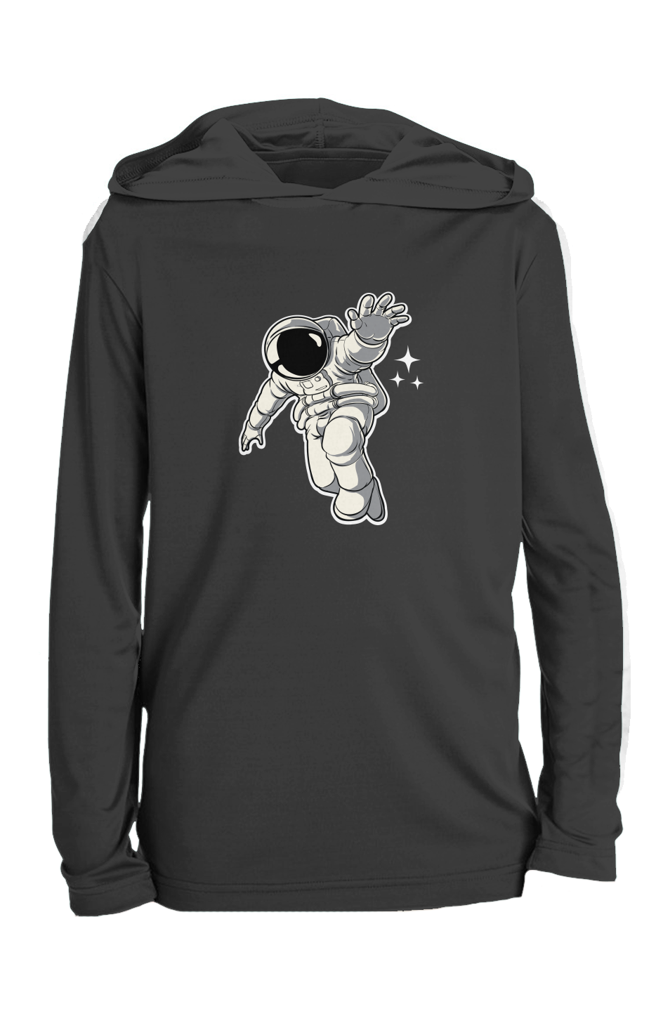 Youth Hooded T-Shirt w/astronaut