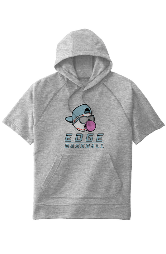 Tri-Blend Fleece  S/S Hooded Pullover w/Edge Baseball 