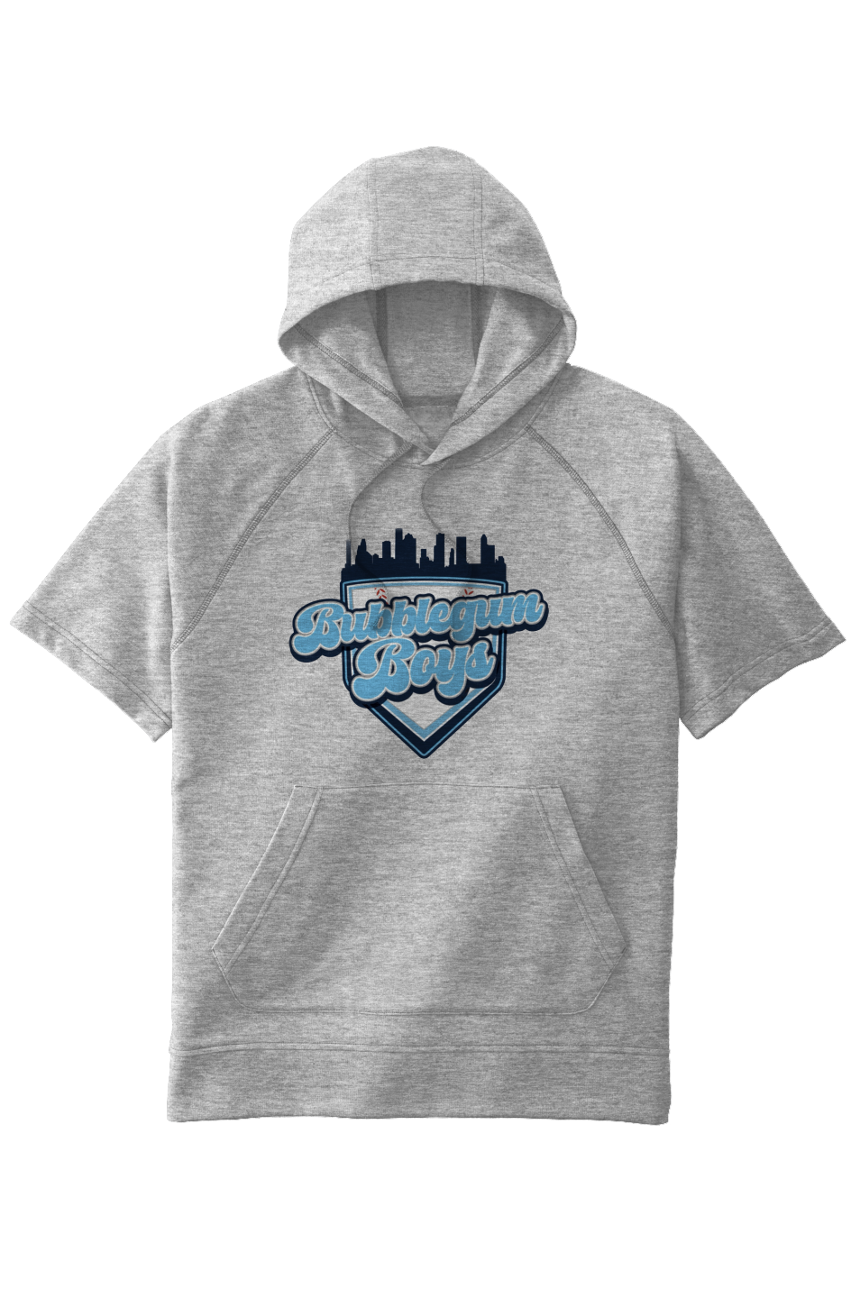 Tri-Blend Fleece  S/S Hooded Pullover