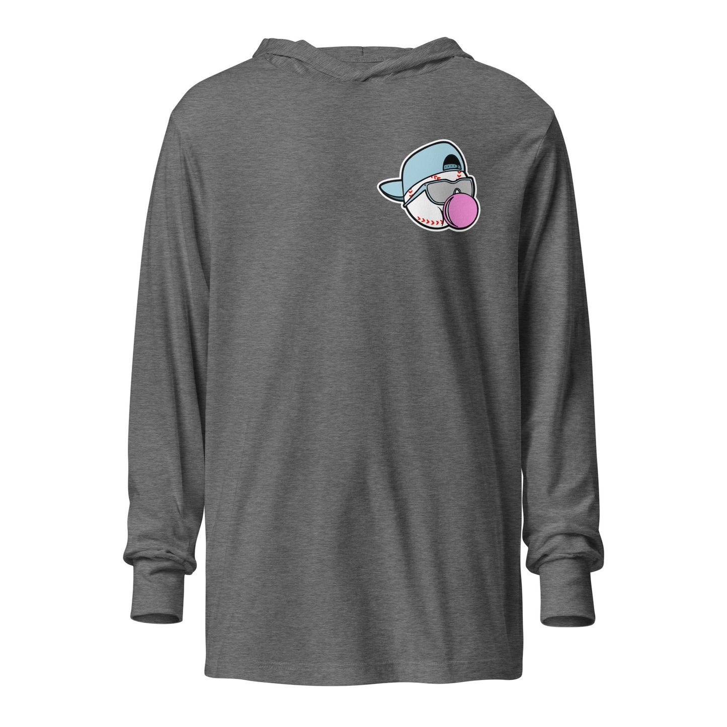 Hooded long-sleeve tee