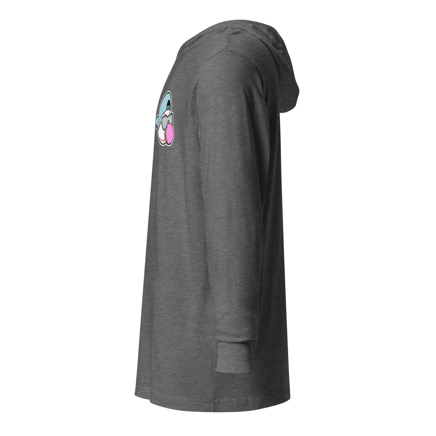 Hooded long-sleeve tee