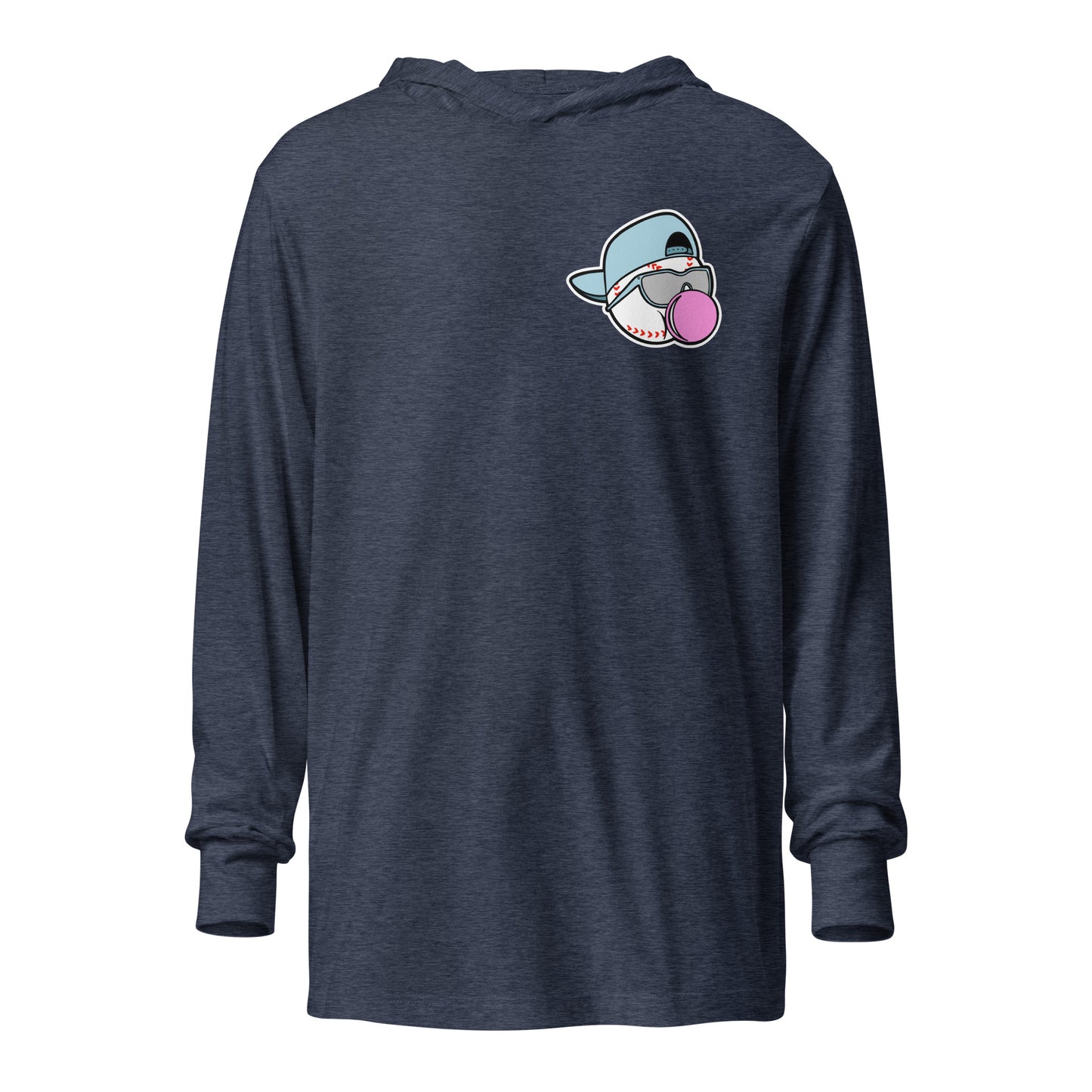 Hooded long-sleeve tee