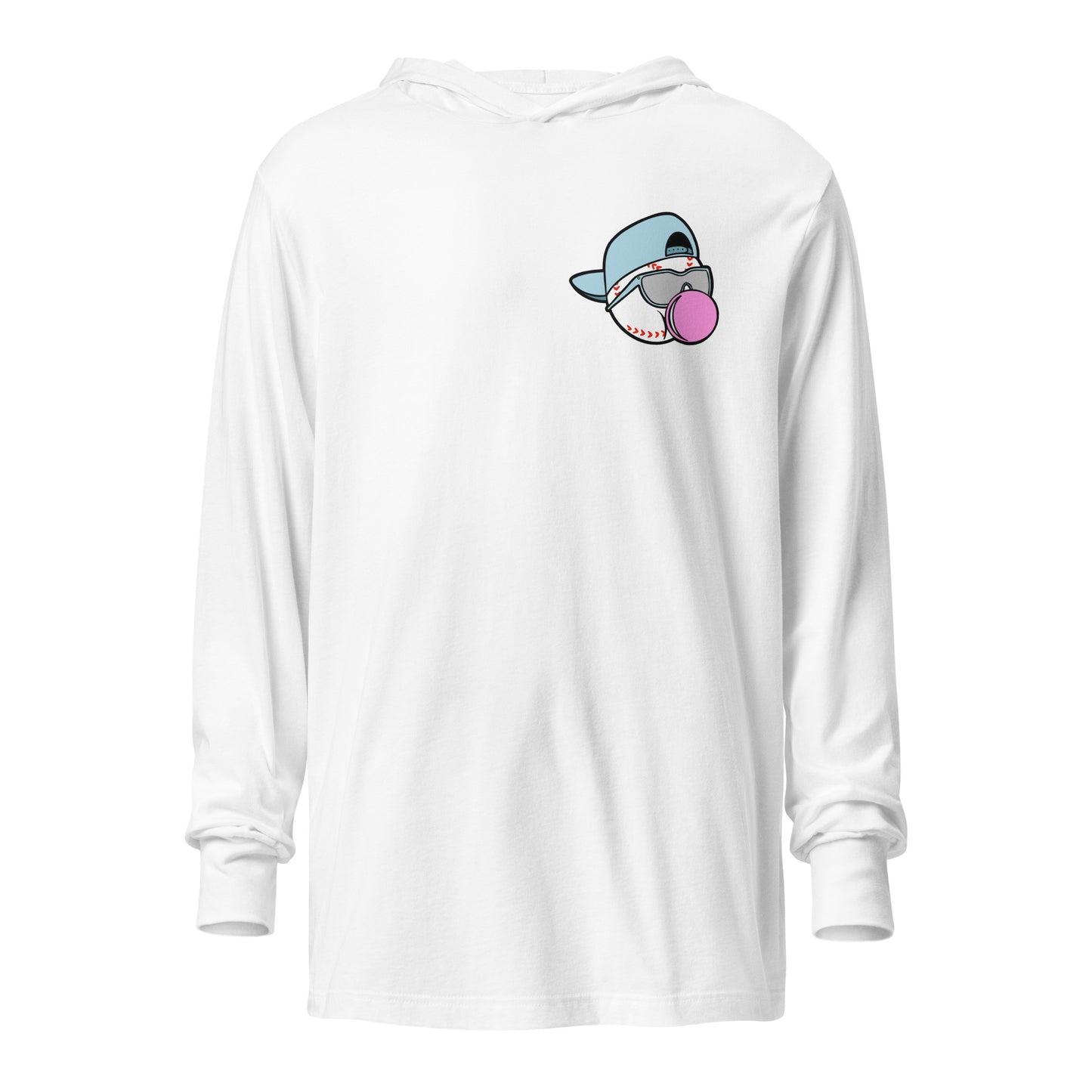 Hooded long-sleeve tee