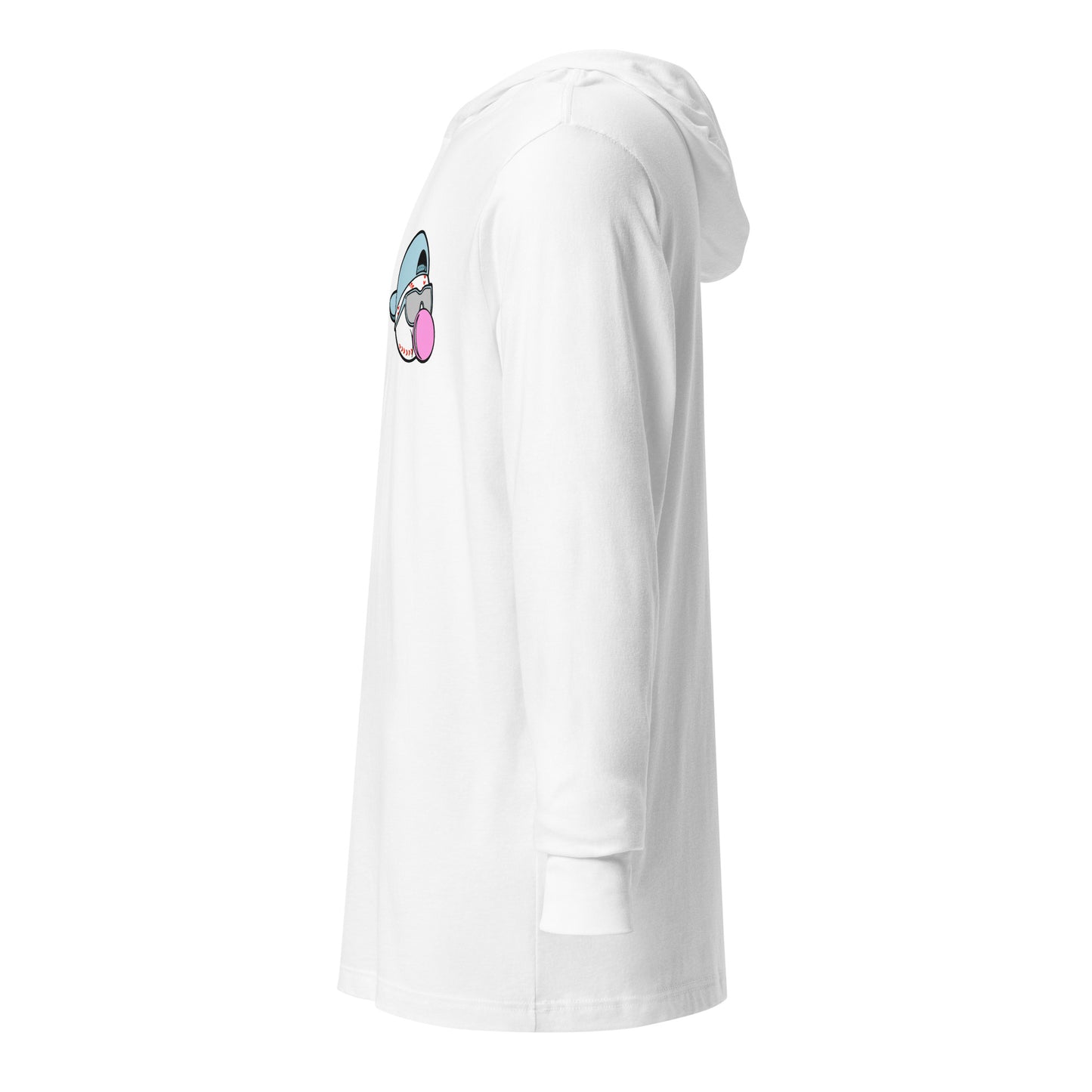 Hooded long-sleeve tee