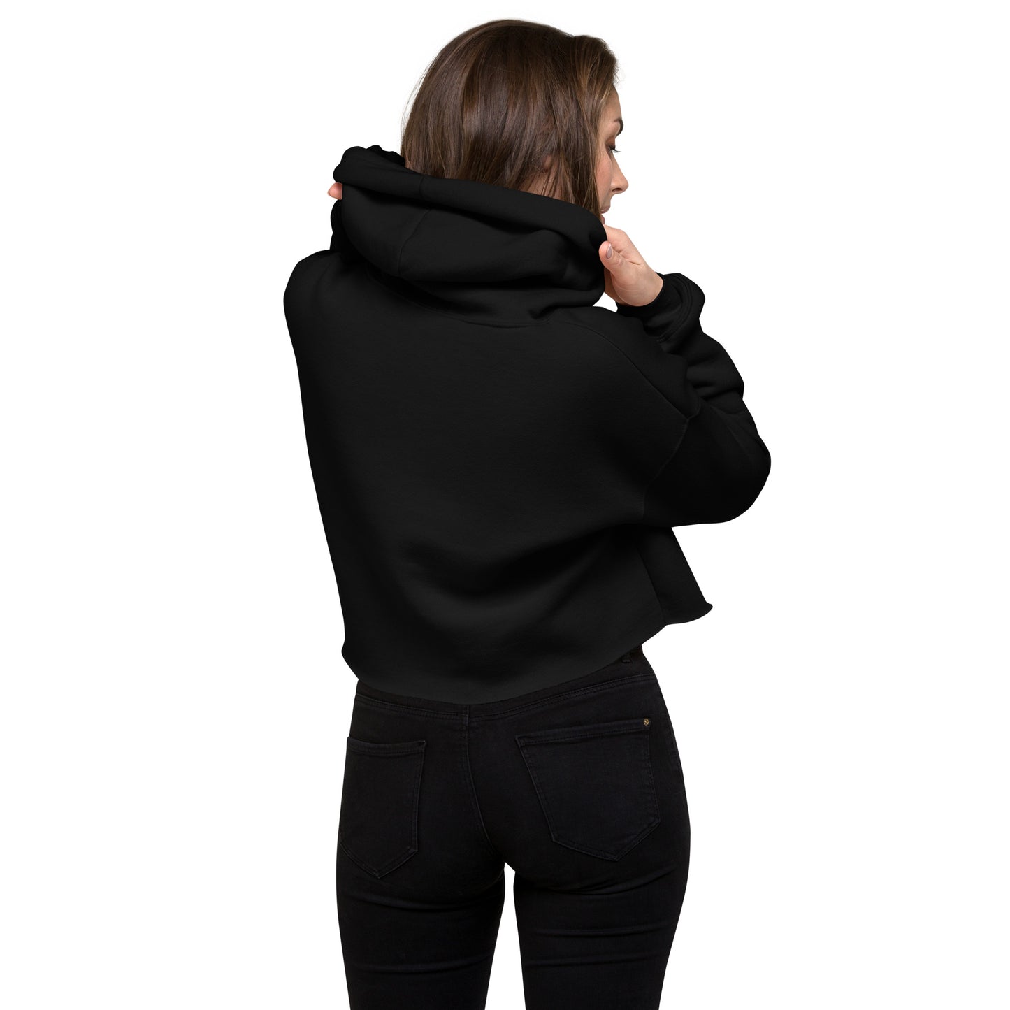 Crop Hoodie, Bella Canva 7502