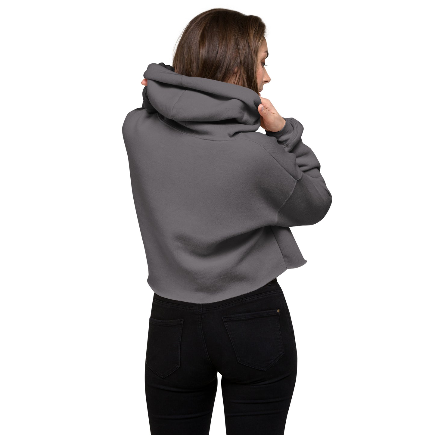 Crop Hoodie, Bella Canva 7502