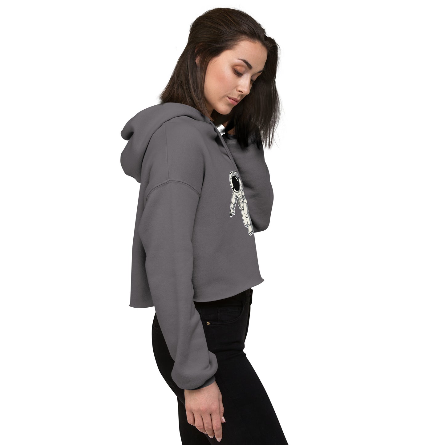 Crop Hoodie, Bella Canva 7502